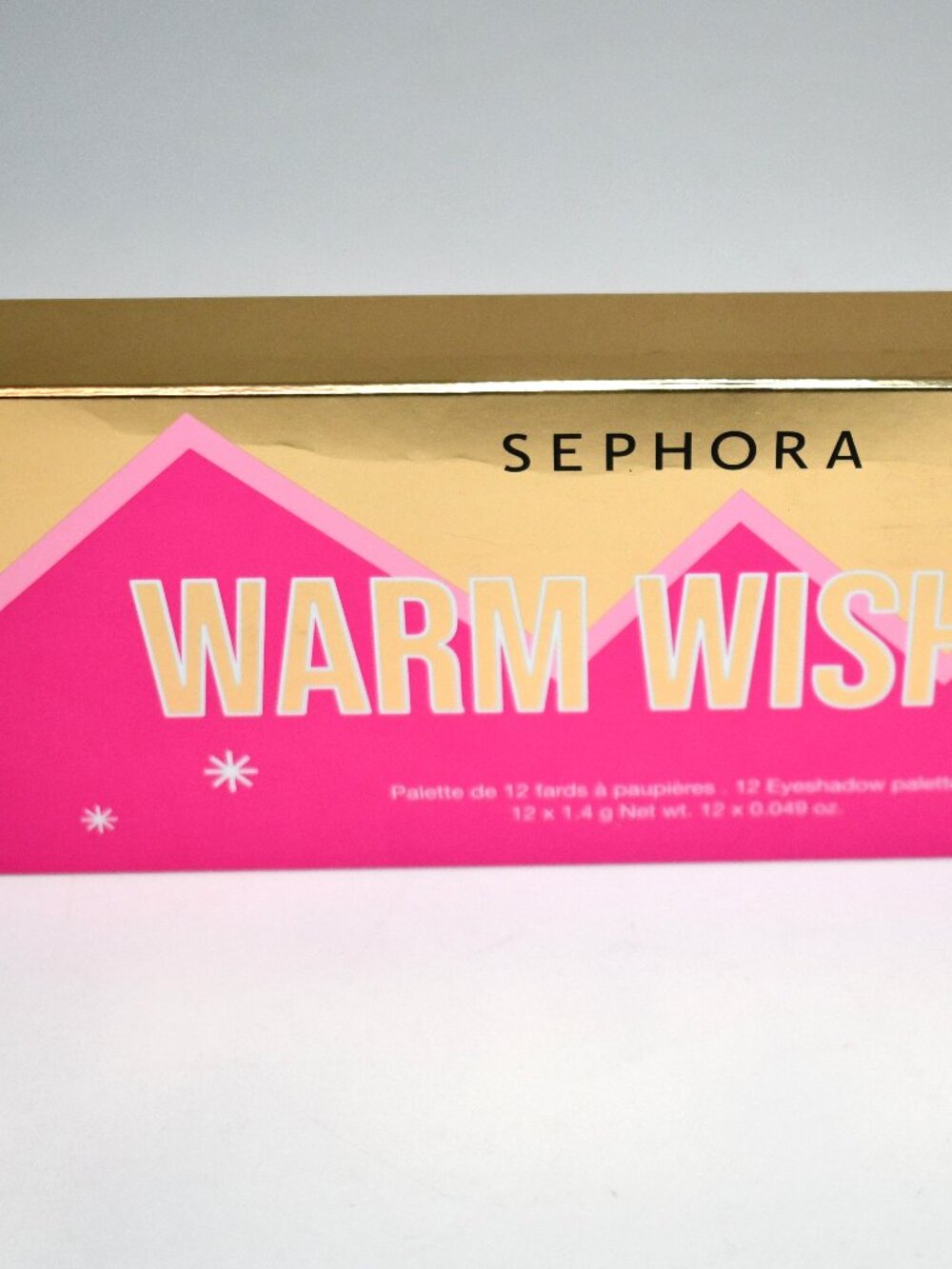 Sephora Warm Wishes 12 Eyeshadow Palette Holiday Limited Edition NIB